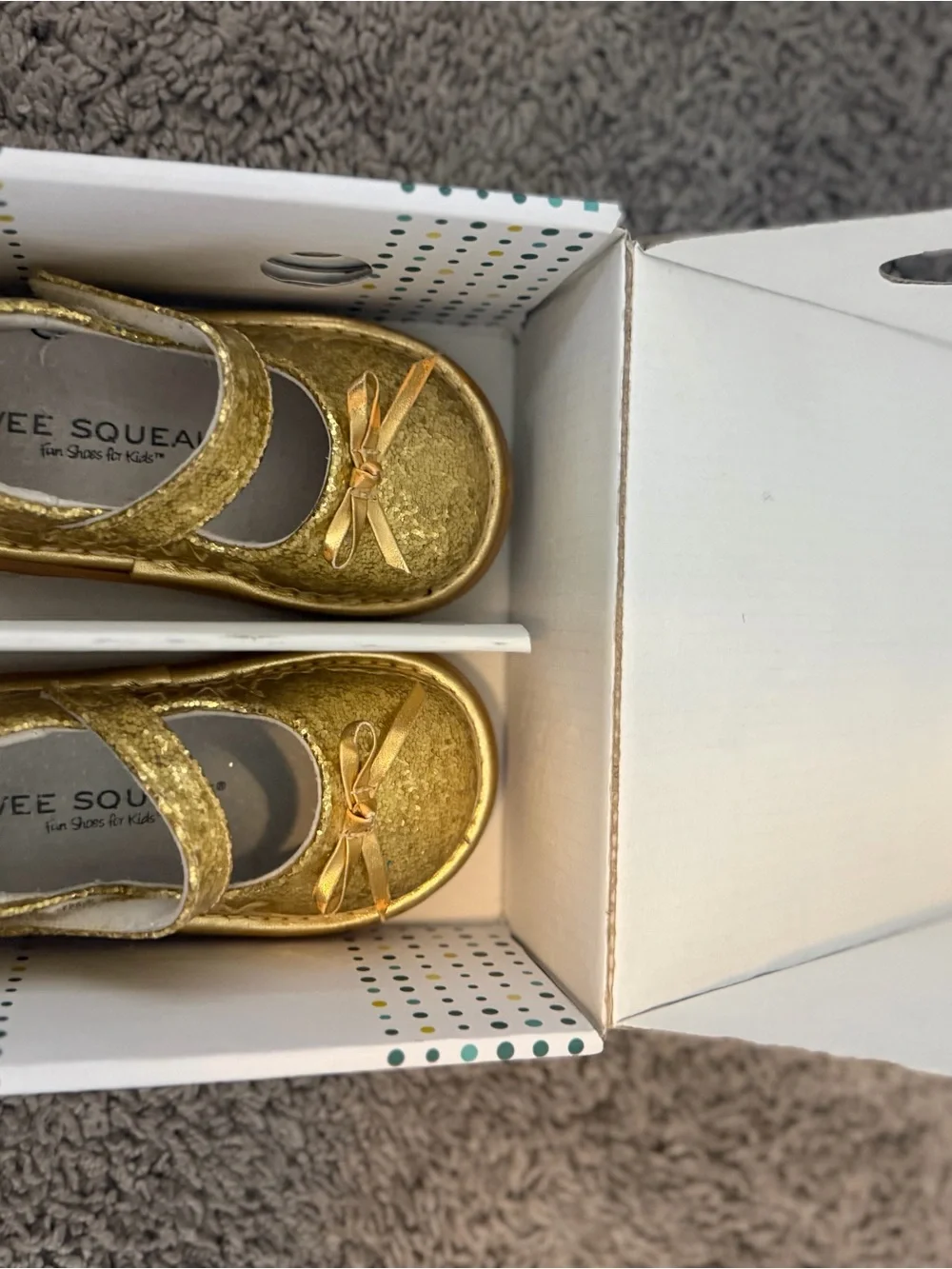 Wee Squeaks Gold Sequin